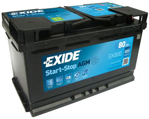 Аккумуляторы Акумулятор EXIDE арт. EK800