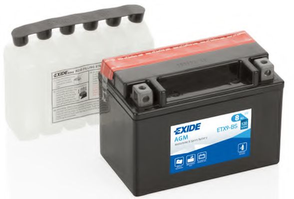 Аккумуляторы Аккумуляторная батарея EXIDE арт. ETX9BS