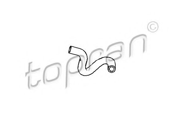 Шланг охолоджувача мастила TOPRAN арт. 107382