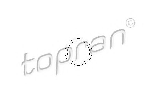 Прокладка водяного насоса/термостата Прокладка термостату TOPRAN арт. 202327