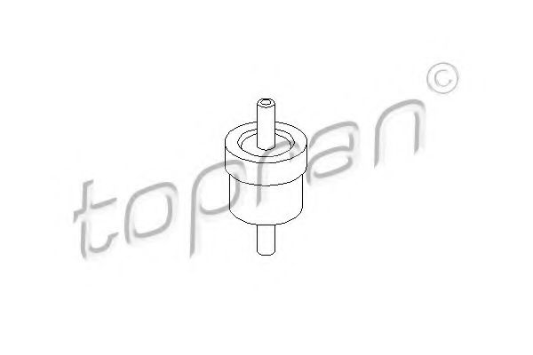 Вакуумная помпа Клапан вакуумного насосу TOPRAN арт. 111298