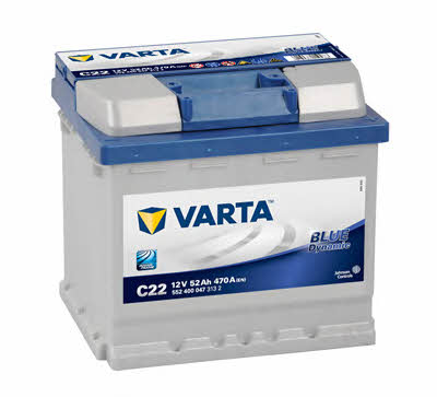АКБ Varta Blue Dynamic 52Ah/470A (-/+) 207x175x190 B13