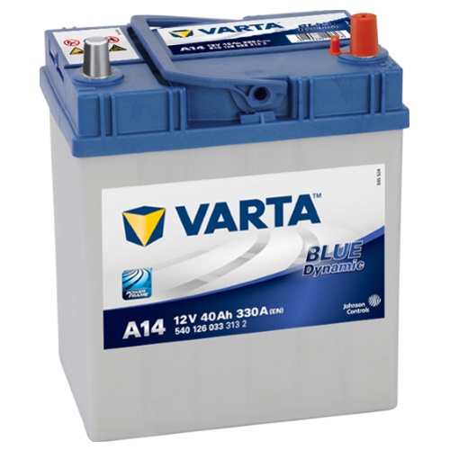 Аккумуляторы АКБ Varta Bue Dynamic 40Ah/330A(-/+)187x127x227 B00 VARTA арт. 540126033
