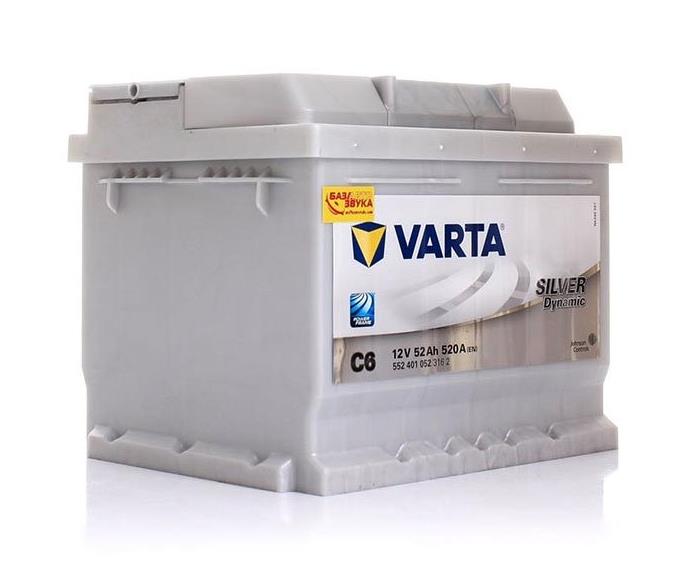 Аккумуляторы АКБ Varta Silver Dynamic 63Ah/610A (-/+) 242x175x190 B13 VARTA арт. 563400061