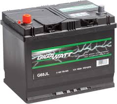 Аккумуляторы Акумуляторна батарея 68А GIGAWATT арт. 0185756805