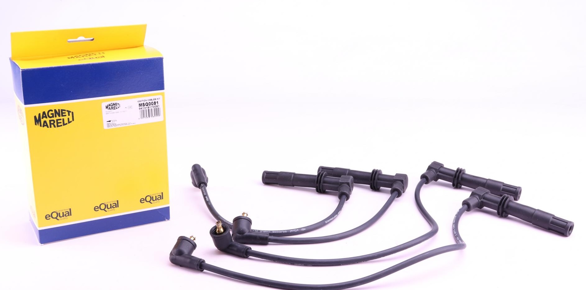Высоковольтные провода, кабели для запуска Проводи запалювання VW Golf IV 1.4 16V 97-06 (к-кт) (високовольтні) MAGNETIMARELLI арт. 941319170081