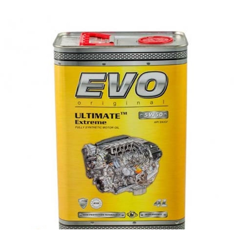 Масла моторные Мастило двигуна EVO ULTIMATE Extreme 5W-50 4L EVO арт. EVOULTIMATEEXTREME5W504L