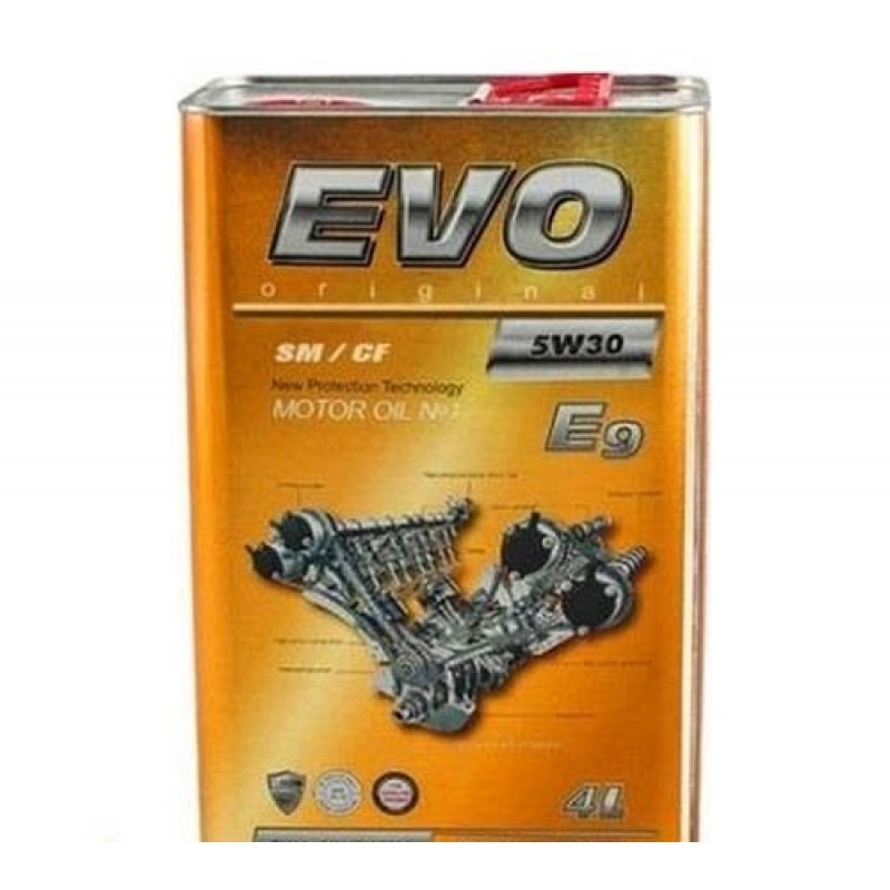 Мастило двигуна EVO E9 5W-30 4L