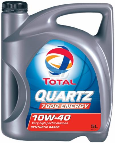 Масла моторные Масло моторне Total Quartz Energy 7000 10W40 5L (нумерація UA) TOTAL арт. 201537