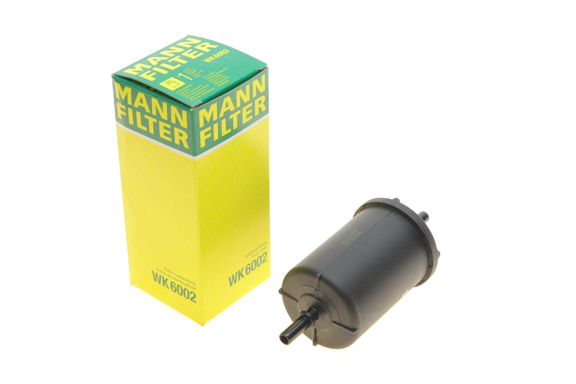 Фильтры топливные Фільтр паливний Renault Duster/Logan/Sandero 0.9-3.5 88- MANNFILTER арт. WK6002