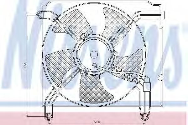 Вентилятор радіатора