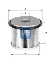 Фильтры топливные Паливний фільтр UFI арт. 2667600