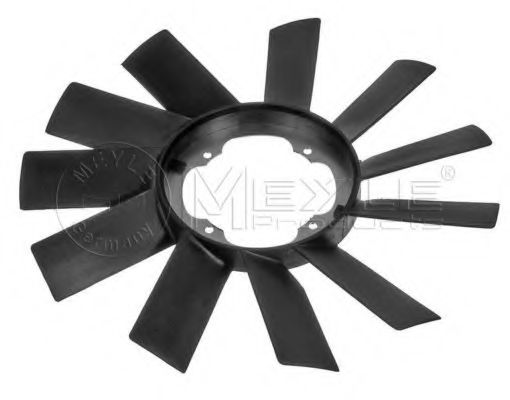 Вентилятор и комплектующие Крыльчатка вентилятора MEYLE арт. 3001150004