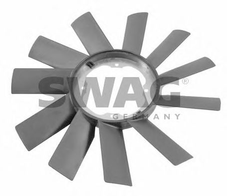 Вентилятор и комплектующие Крильчатка вентилятора SWAG арт. 20922062