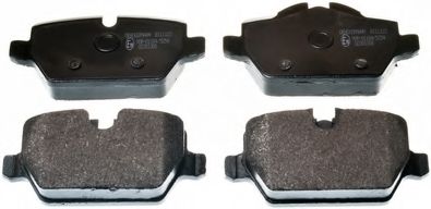 Колодки тормозные Гальмівні колодки диск.задні BMW 1 (E81), 3 (E90) 1.6i/1.8i/2.0 03- DENCKERMANN арт. B111123