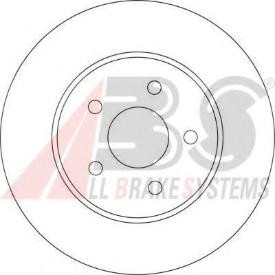 Гальмівний диск задн. X-Type/Mondeo/Mondeo 00-11 ABS арт. 17116