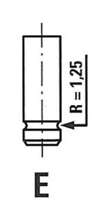 Клапан IN Renault 1.2 D7F 32.8x6x106.8