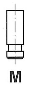 Клапан впуск/выпуск Випускний клапан FRECCIA арт. R3725RCR