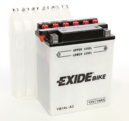 Аккумуляторы Аккумулятор   14Ah-12v Exide (EB14L-A2) (134х89х166) R, EN145 EXIDE арт. EB14LA2