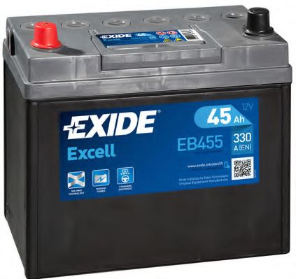 Аккумулятор   45Ah-12v Exide EXCELL(234х127х220),L,EN330 Азия