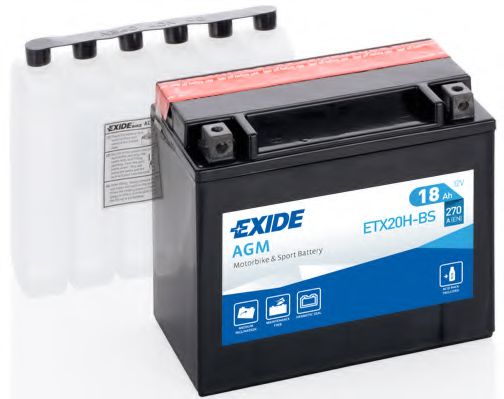 Аккумуляторы Аккумуляторная батарея EXIDE арт. ETX20HBS