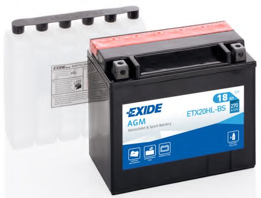 Аккумуляторы Аккумуляторная батарея EXIDE арт. ETX20HLBS
