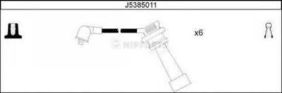Высоковольтные провода, кабели для запуска Комплект кабелiв запалювання NIPPARTS арт. J5385011