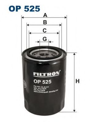 Фильтры масляные Фільтр масляний FILTRON арт. OP525