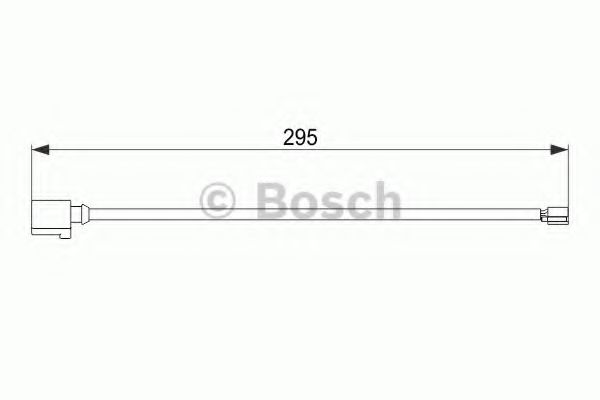 Датчик износа тормозных колодок (задних) Audi Q7/Porsche Cayenne 07-15 BOSCH 1987474565
