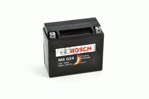 Аккумуляторы Акумуляторна батарея 18A BOSCH арт. 0092M60240
