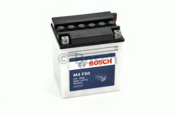 Аккумуляторы Акумуляторна батарея 30A BOSCH арт. 0092M4F600