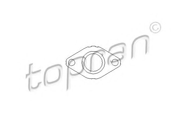 Прокладка клапана Прокладка клапана рециркуляцiї TOPRAN арт. 111183