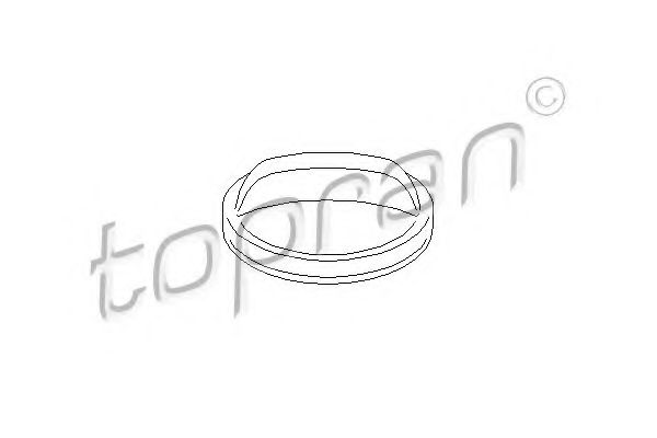 Топливный бак и комплектующие Кришка,паливний бак TOPRAN арт. 400436