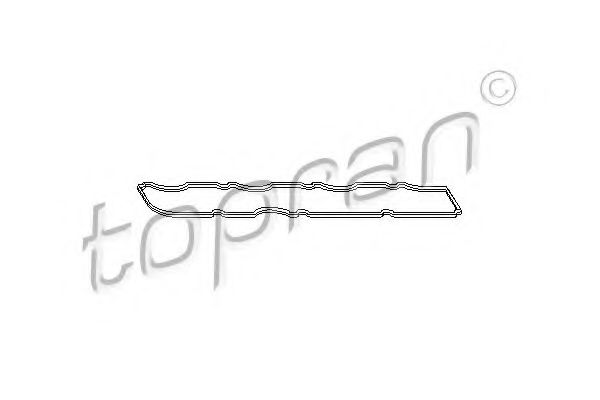 Прокладка клапанной крышки Прокладка клапанної кришки TOPRAN арт. 721036