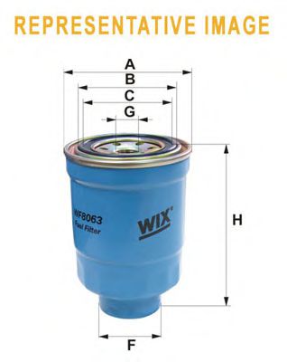 Фильтры топливные Фільтр паливний WIXFILTERS арт. WF8419