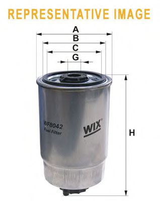 Фильтры топливные Фільтр паливний WIXFILTERS арт. WF8277