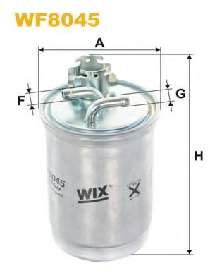 Фильтры топливные Фільтр палива WIXFILTERS арт. WF8045