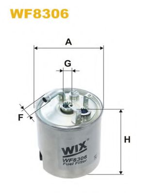 Фільтр палива WIXFILTERS арт. WF8306