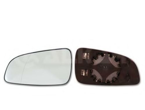 Вставка зеркала Стекло зеркала (с подогревом) Opel Astra H 04-14 (L) ALKAR арт. 6471438