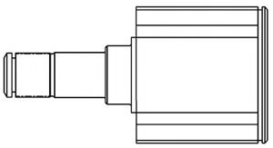 Шрус (внутренний) Opel Combo 1.3-1.6 CDTI 01- (R) (22x28x154)