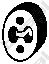 Резинка глушителя Елемент випускної системи BOSAL арт. 255184