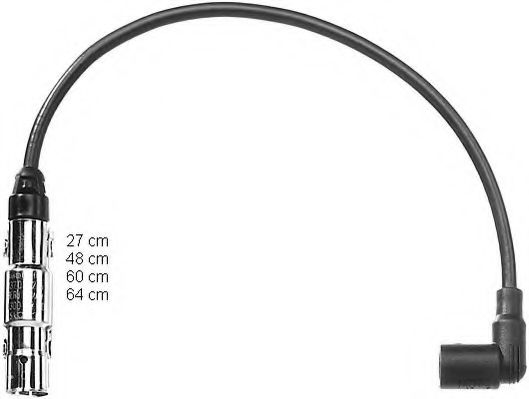 Комплект кабелів високовольтних CHAMPION арт. CLS017