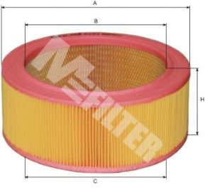 Фильтры воздушные Фильтр воздушный FORD TRANSIT (пр-во M-filter) MFILTER арт. A121