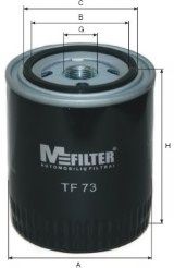 Фильтр масляный двигателя OPEL Frontera 2.3TD, Omega 2.3TD (пр-во M-filter)