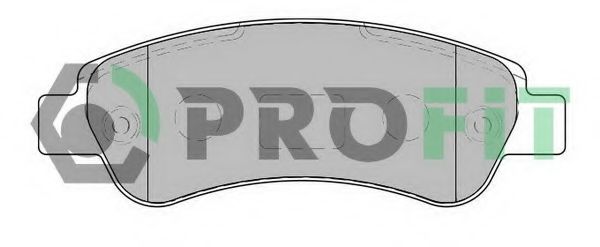 Колодки тормозные Колодки гальмівні дискові PROFIT арт. 50001927