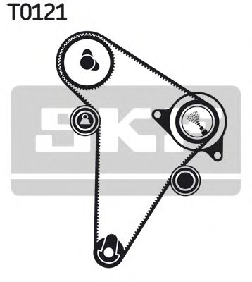 Роликовий модуль натягувача ременя (ролик, ремінь) SKF арт. VKMA03300