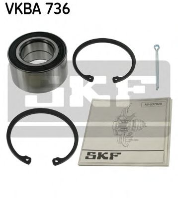 Підшипник колеса,комплект SKF арт. VKBA736