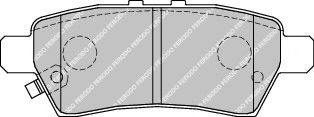Тормозные колодки Гальмівні колодки, дискові FERODO арт. FDB1882