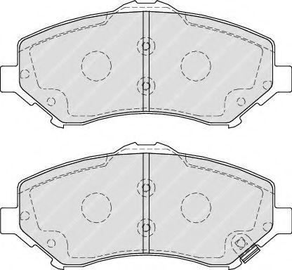 Колодки гальмівні дискові FERODO арт. FDB4074