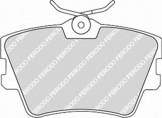 Тормозные колодки Гальмівні колодки, дискові FERODO арт. FVR1132